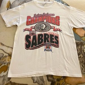Vintage 1999 Buffalo Sabres Hockey T-Shirt